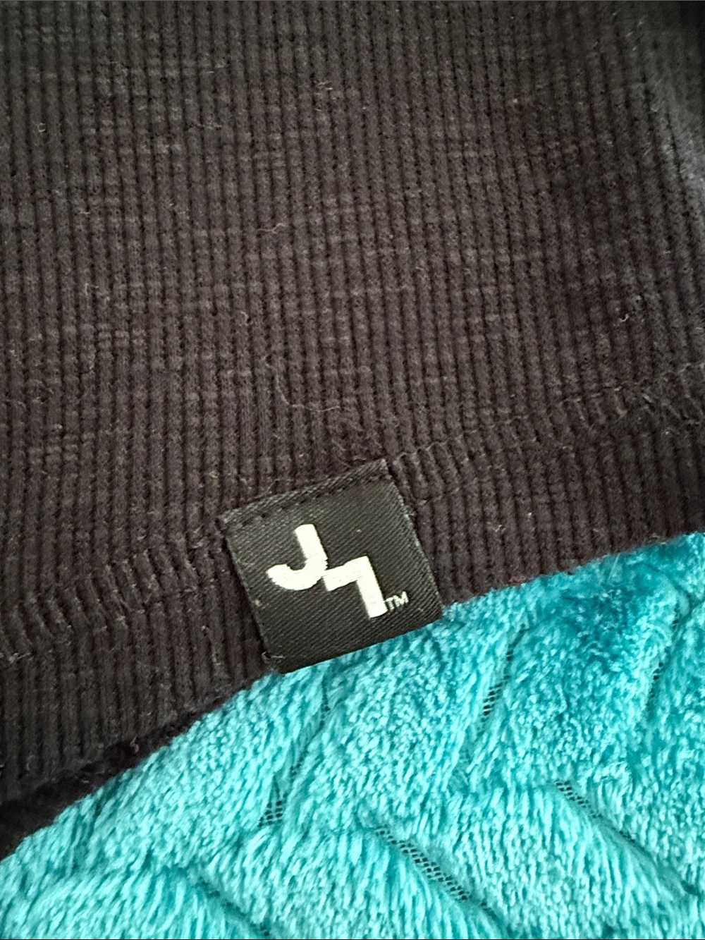 JoyLab Black Ribbed Racerback Cropped Tank - XL - Picture 3 of 5